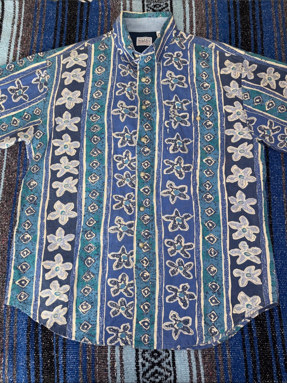 Vintage Bugle Boy Casual Button Down Shirt